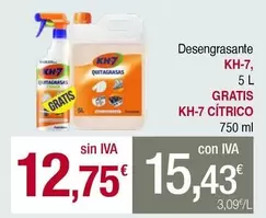 Oferta de KH-7 - Desengrasante por 12,75€ en Masymas