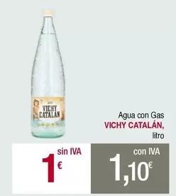 Oferta de Vichy Catalán - Agua Con Gas por 1,1€ en Masymas