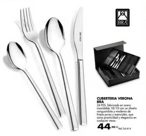 Oferta de Bra - Cuberteria Verona por 44,9€ en Coferdroza