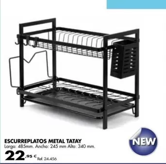 Oferta de Tatay - Escurreplatos Metal por 22,95€ en Coferdroza