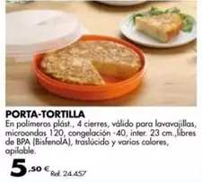 Oferta de Porta-Tortilla por 5,5€ en Coferdroza