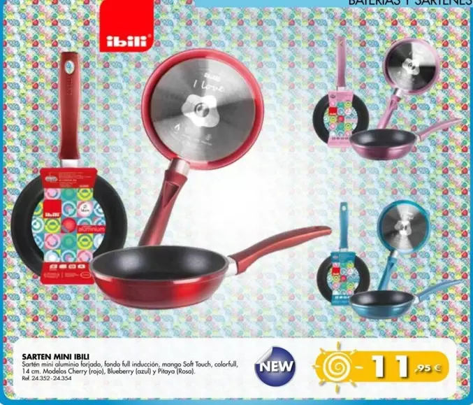Oferta de Ibili - Sarten Mini por 11,95€ en Coferdroza