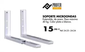 Oferta de Soporte Microondas por 15,95€ en Coferdroza