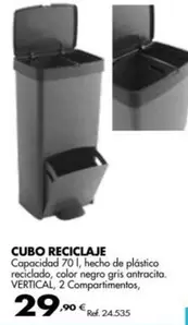 Oferta de Cubo Reciclaje por 29,9€ en Coferdroza