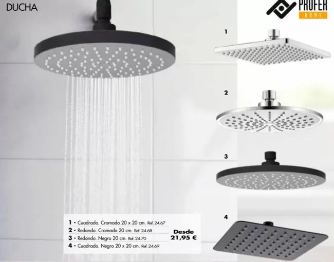 Oferta de Ducha por 21,95€ en Coferdroza