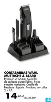Oferta de Wahl - Coribarbas Mustache & Beard por 14,9€ en Coferdroza