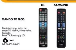 Oferta de Elco - Mando Tv  por 6€ en Coferdroza