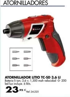 Oferta de Atornillador TC-SD por 23,95€ en Coferdroza