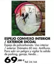Oferta de Espejo Convexo Interior / Exterior Diocal por 69€ en Coferdroza