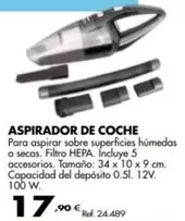 Oferta de Aspirador De Coche por 17,9€ en Coferdroza