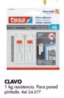 Oferta de Tesa - Clavo por 1€ en Coferdroza