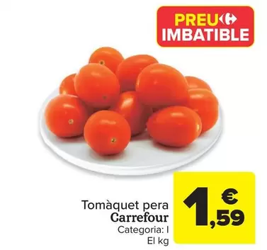 Oferta de Carrefour - Tomàquet Pera por 1,59€ en Carrefour Market