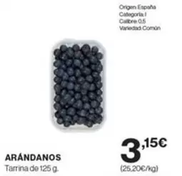 Oferta de Origen - Arándanos por 3,15€ en Supercor