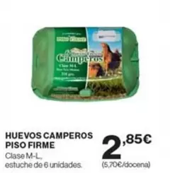 Oferta de Camperos - Huevos Camperos Piso por 2,85€ en Supercor