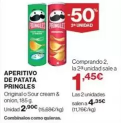 Oferta de Pringles - Aperitivo De Patata por 2,9€ en Supercor