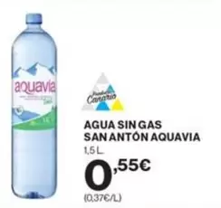 Oferta de San Anton - Agua Sin Gas por 0,55€ en Supercor