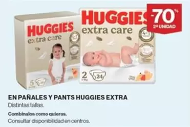 Oferta de Huggies - En Panales Y Pants Extra en Supercor