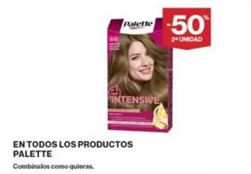 Oferta de Schwarzkopf - En Todos Los Productos Palette en Supercor