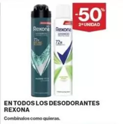 Oferta de Rexona - En Todos Los Desodorantes en Supercor