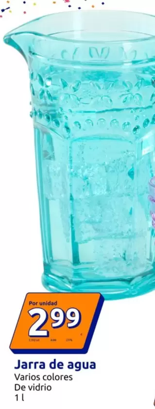 Oferta de Jarra De Agua por 2,99€ en Action