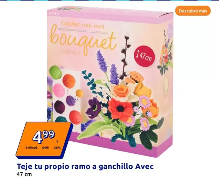 Oferta de Avec - Teje Tu Propio Ramo A Ganchillo por 4,99€ en Action