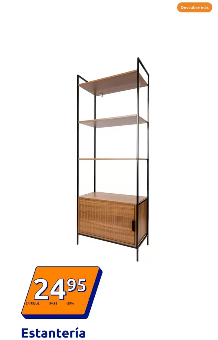 Oferta de Estantería por 24,95€ en Action