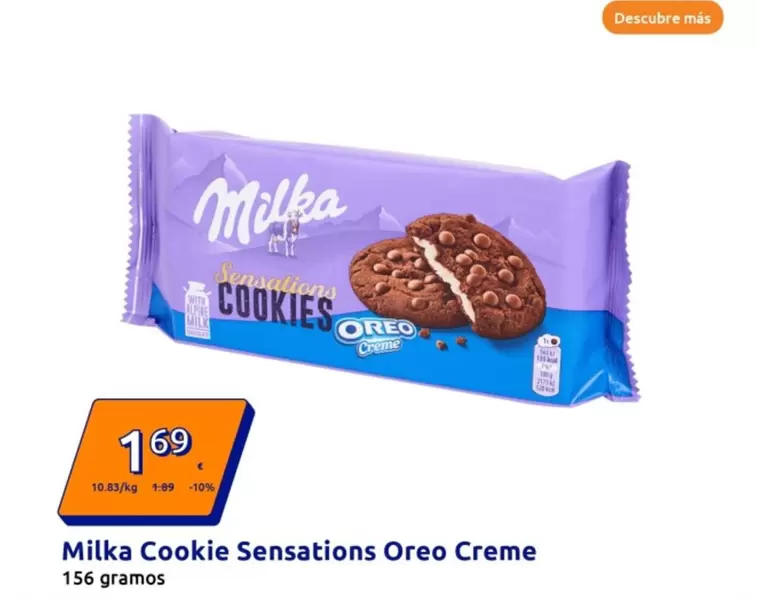 Oferta de Milka - Cookie Sensations Oreo Creme por 1,69€ en Action