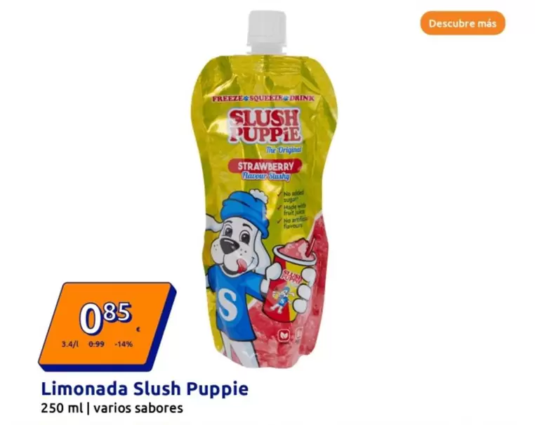 Oferta de Slush Puppie - Limonada  por 0,85€ en Action