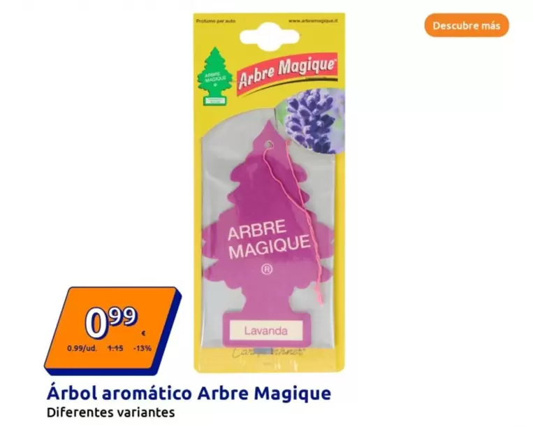 Oferta de Arbre Magique - Arbol Aromático por 0,99€ en Action