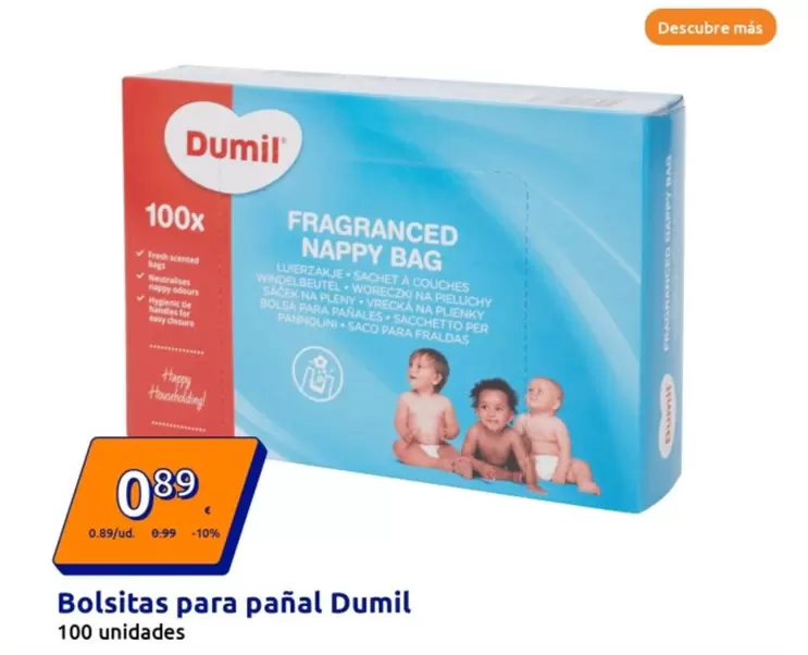 Oferta de Dumil - Bolsitas Para Panal por 0,89€ en Action