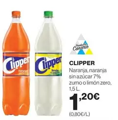 Oferta de Clipper - Naranja por 1,2€ en Hipercor