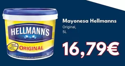 Oferta de Hellmann's - Mayonesa por 16,79€ en Cash Unide