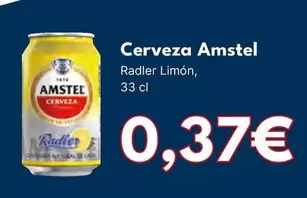 Oferta de Amstel - Cerveza por 0,37€ en Cash Unide