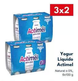 Oferta de Danone - Yogur Liquido Actimel en Cash Unide