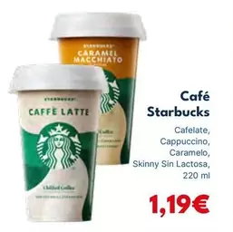 Oferta de Starbucks - Café por 1,19€ en Cash Unide