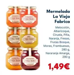 Oferta de La Vieja Fábrica - Mermelada por 1,49€ en Cash Unide