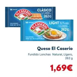 Oferta de El Caserío - Queso por 1,69€ en Cash Unide