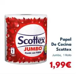Oferta de Scottex - Papel De Cocina por 1,99€ en Cash Unide