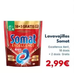 Oferta de Somat - Lavavajillas por 2,99€ en Cash Unide