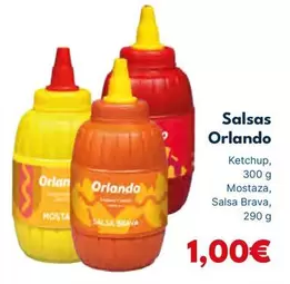 Oferta de Orlando - Salsas por 1€ en Cash Unide