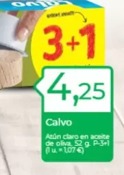 Oferta de Calvo - Atún Claro En Aceite De Oliva por 4,25€ en Tu Super