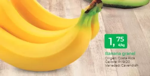 Oferta de Origen - Banana Granel por 1,75€ en Tu Super
