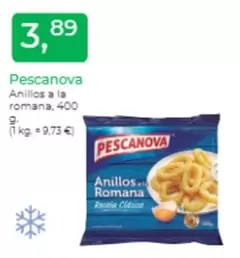 Oferta de Pescanova - Anillos A La Romana por 3,89€ en Tu Super