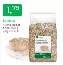 Oferta de Natura - Avena Copos Finos por 1,79€ en Tu Super