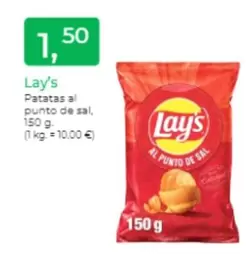 Oferta de Lay's - Patatas Al Punto De Sal por 1,5€ en Tu Super