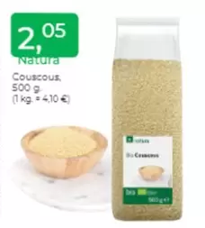 Oferta de Natura - Couscous por 2,05€ en Tu Super