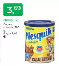 Oferta de Nesquik - Cacao Soluble por 3,69€ en Tu Super