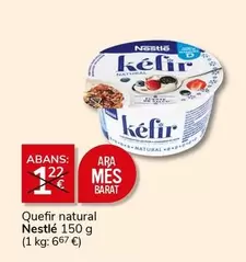 Oferta de Nestlé - Quefir Natural por 1€ en Supermercados Charter