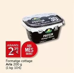 Oferta de Ara - Formatge Cottage por 2€ en Supermercados Charter