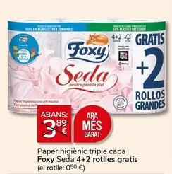 Oferta de Foxy - Paper Higienic Triple Capa en Supermercados Charter
